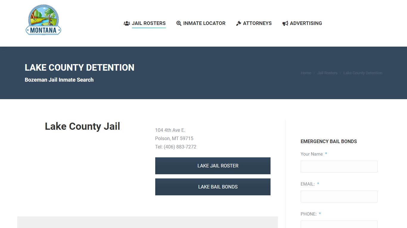 Lake County Jail Roster | Find an Inmate in Lake County Jail